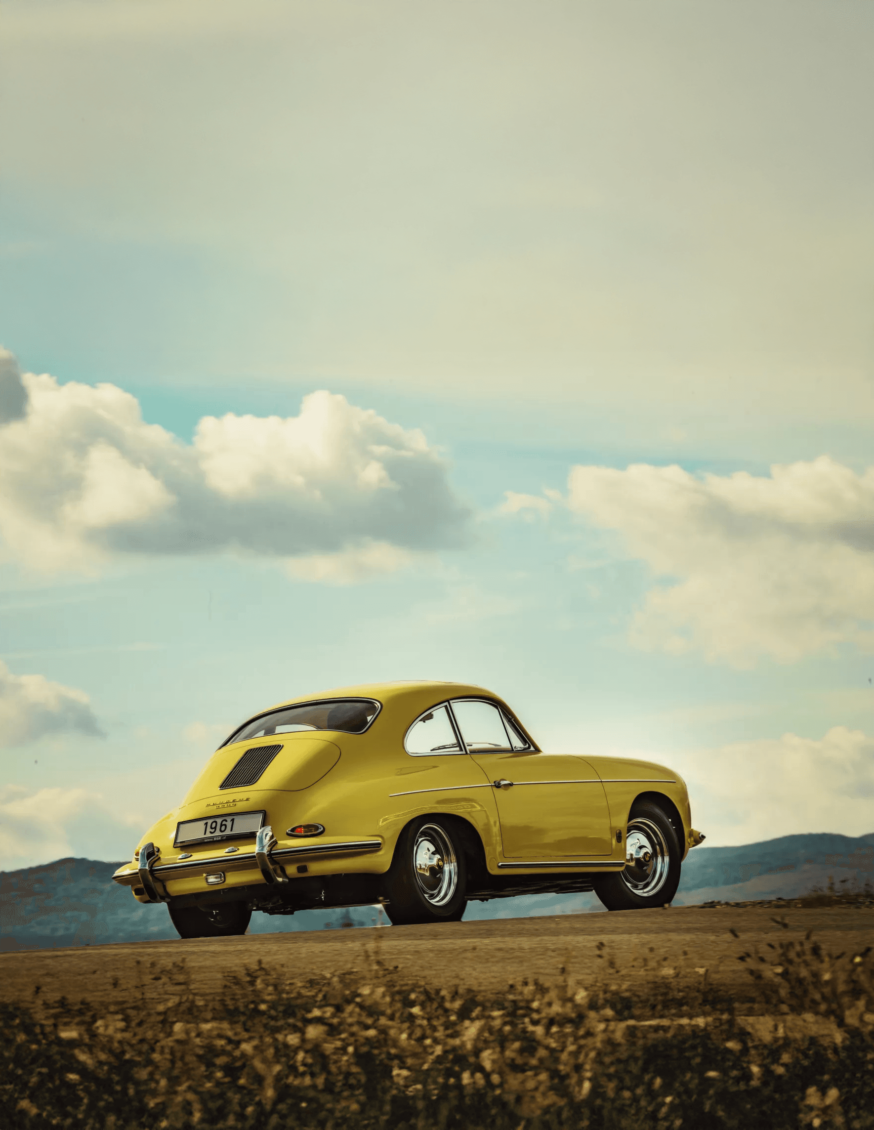 Porsche 356 Yellow